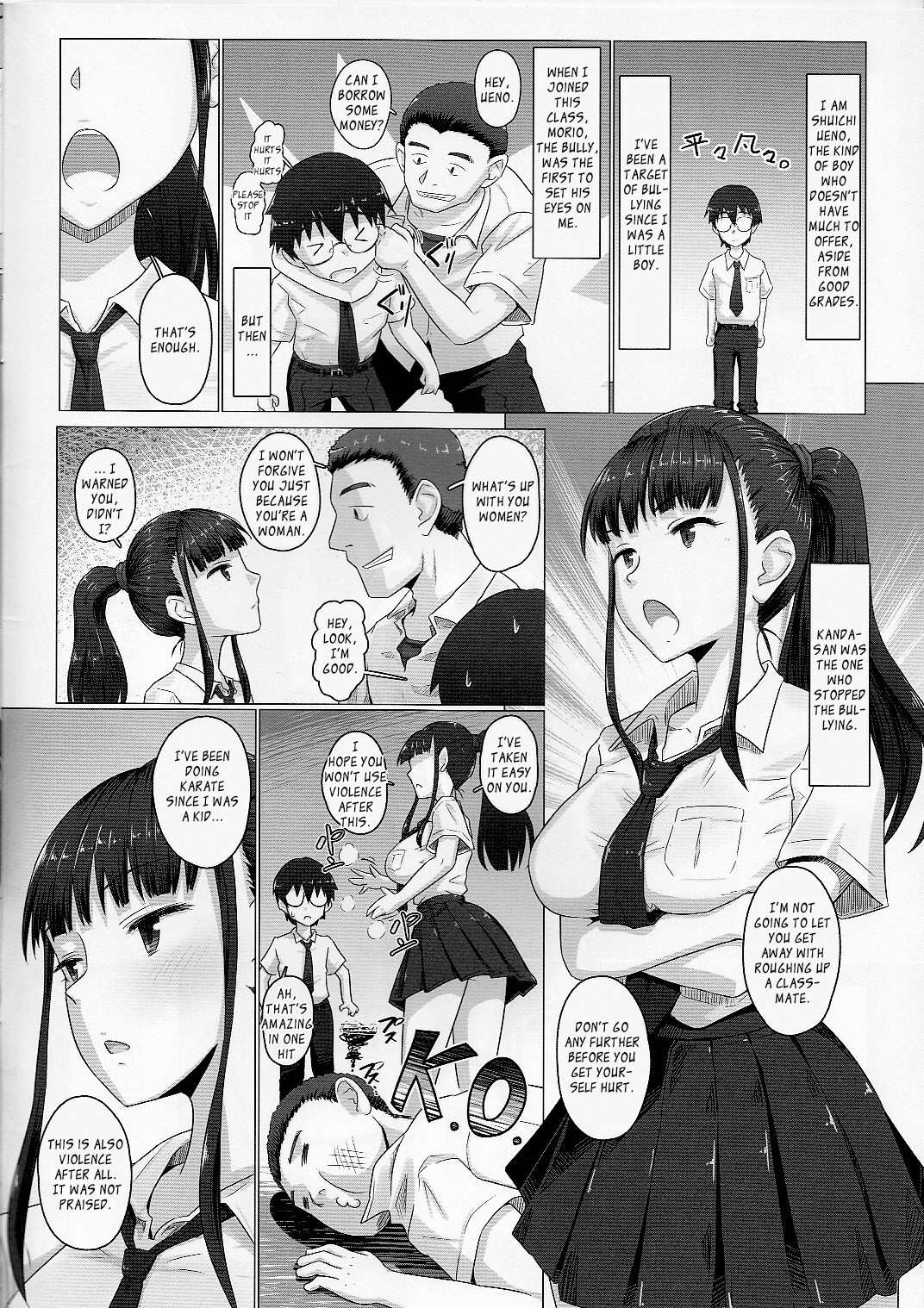 Hentai Manga Comic-Karate Girl Kanda-san-Read-5